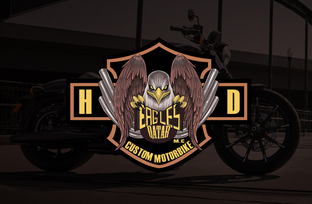 Harley-Davidson moto club, Eagle logo