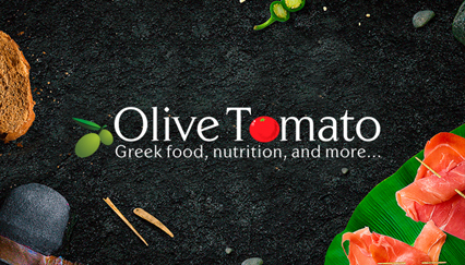 Cooking & nutrition logo design, Olive logo and Tomato logo