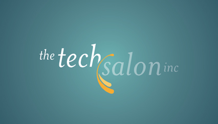 High technology logo design